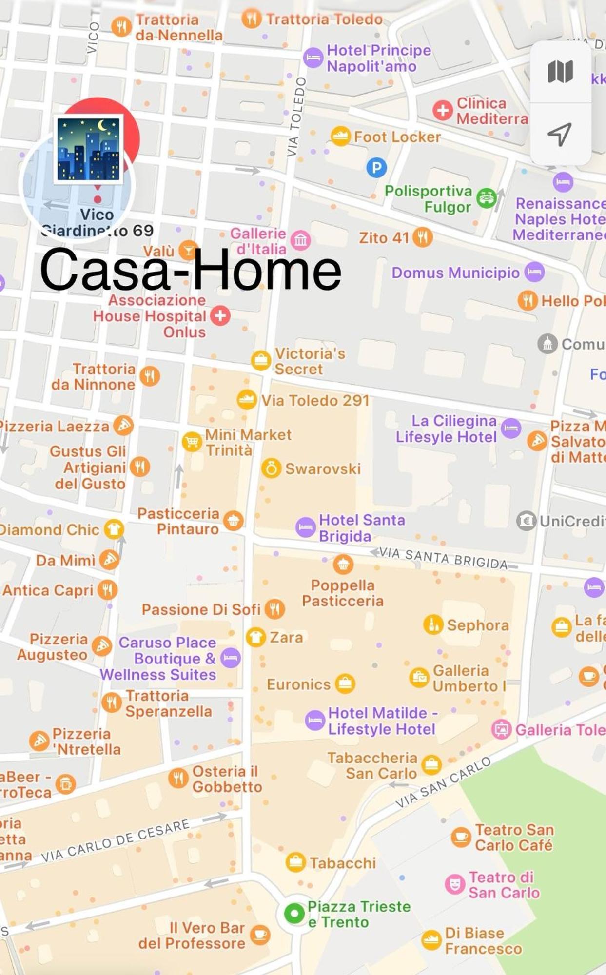 La Casa Di Sarah Aspetta Voi Apartment Наполи Екстериор снимка